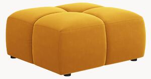 Pouf effetto velluto Francesca