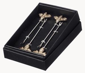 Set di 4 forchettine per olive Bee