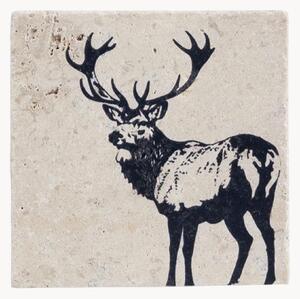 Set di 4 sottobicchieri Stag