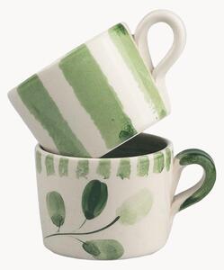 Set di 2 tazzine da caffè Flora