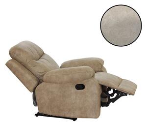 Poltrona reclinabile Chicago 97x90x100 cm Ranger sabbia