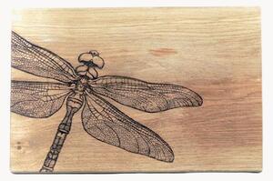Tagliere in legno di quercia Dragonfly