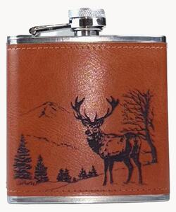 Borraccia in pelle Stag