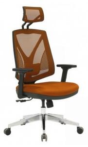 Poltrona da ufficio 64x48x120/130 cm Bella cuoio
