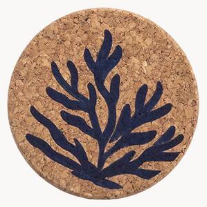 Set di 6 sottobicchieri Blue Coral