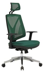 Poltrona da ufficio 64x48x120/130 cm Bella verde