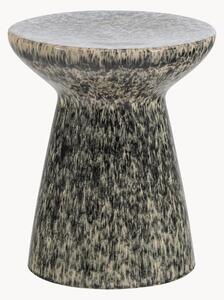 Tavolino rotondo in ceramica Fleck