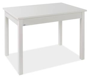 Tavolo rettangolare Firenze 110x70 cm bianco frassinato