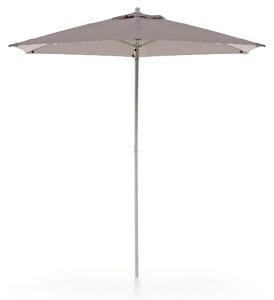 Ombrellone da Giardino Ø2,4 m Palo Ø32 mm in Ferro Telo in Poliestere Garden Grigio