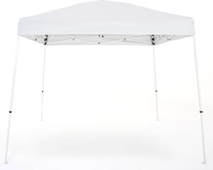 Gazebo Pieghevole 3x3m in Ferro e Poliestere 150D Easy Bianco