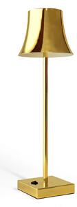 Lampada da Tavolo Ricaricabile Linda Gold