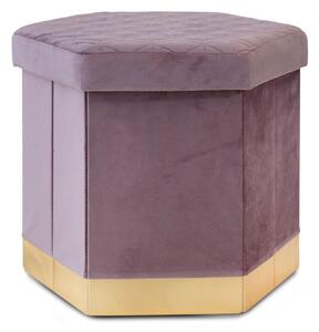 Pouf Contenitore Victoria Cipria