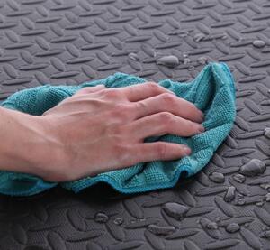 Tappeto da fitness set tatami 9 pezzi a incastro per pavimenti