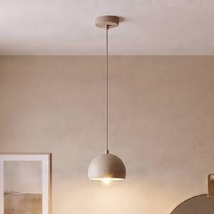 Lampada a sospensione Sool Luminex, dimmerabile, Crema / Ambra, Soggiorno / Sala da pranzo, Metallo, Lampada a sospensione