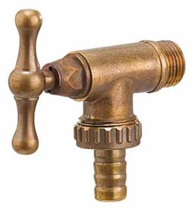 Rubinetto per Fontana da Giardino in Ottone Belfer RUB/010