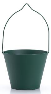 Secchiello per Rubinetti Porta-Secchio 25x23x18 cm in Alluminio Belfer 42/SC Verde
