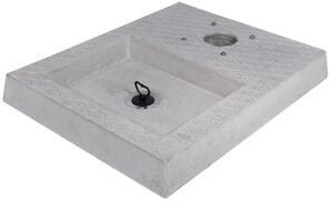 Base per Fontane 49x39x6 cm in Cemento Belfer 42/BSC/4