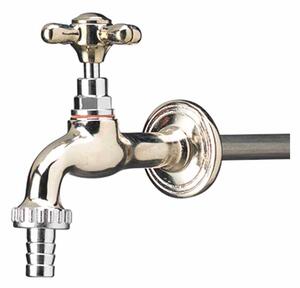 Rubinetto per Fontana da Giardino in Ottone Cromato Belfer RUB/006C