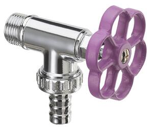 Rubinetto Laterale per Fontana da Giardino Stile Idrante Belfer RUB/014 Viola