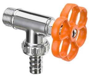 Rubinetto Laterale per Fontana da Giardino Stile Idrante Belfer RUB/014 Arancione