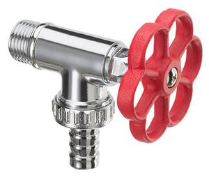 Rubinetto Laterale per Fontana da Giardino Stile Idrante Belfer RUB/014 Rosso