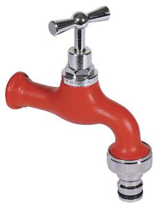 Rubinetto Colorato per Fontana da Giardino in Ottone Belfer RUB/026 Rosso