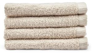 Set di asciugamani con asciugatura rapida beige in cotone 4 pz 30x30 cm Quick Dry – Catherine Lansfield