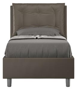 Letto Singolo 80x200 cm Senza Rete Annalisa Cappuccino