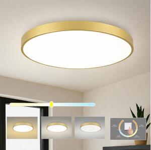 Brilagi - Plafoniera LED POOL LED/100W/230V 3000/4000/6000K diam. 80 cm dorata