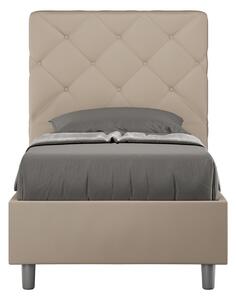 Letto Singolo 80x200 cm Senza Rete Priya Tortora