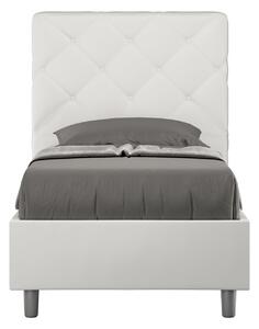 Letto Singolo 80x200 cm Senza Rete Priya Bianco