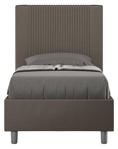 Letto Singolo 80x200 cm Senza Rete Goya Cappuccino