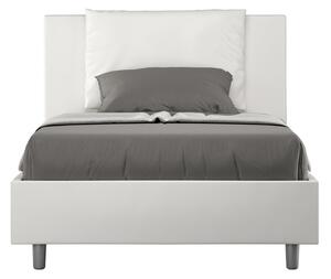 Letto 1 Piazza e Mezzo 120x190 cm Senza Rete Antea Bianco