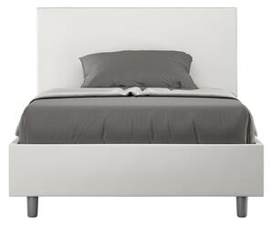 Letto 1 Piazza e Mezzo 120x190 cm Senza Rete Adele Bianco