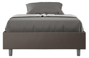 Letto Matrimoniale Francese Sommier 140x200 cm Senza Rete Azelia Cappuccino