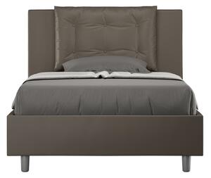 Letto 1 Piazza e Mezzo 120x190 cm Senza Rete Annalisa Cappuccino