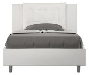 Letto 1 Piazza e Mezzo 120x190 cm Senza Rete Annalisa Bianco