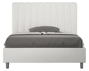 Letto 1 Piazza e Mezzo 120x190 cm con Rete Agueda Bianco