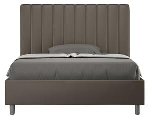 Letto 1 Piazza e Mezzo 120x190 cm Senza Rete Agueda Cappuccino