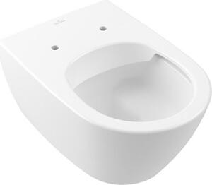 Villeroy & Boch Subway 2.0 WC à fond creux, ovale, sortie horizontale, DirectFlush, 370x560x365mm, 5614R0RW, 5614R0RW