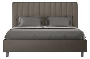 Letto Matrimoniale Francese 140x200 cm Senza Rete Agueda Cappuccino