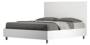 Letto Matrimoniale 160x190 cm Senza Rete New Egos Frassino Bianco
