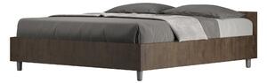 Letto Matrimoniale 160x200 cm Senza Rete Nuamo Noce