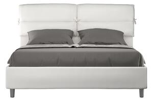 Letto Matrimoniale 160x190 cm Senza Rete Nandy Bianco