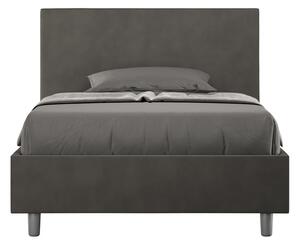 Letto Singolo 80x190 cm Senza Rete Adele Grigio