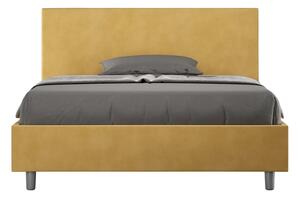 Letto Matrimoniale Francese 140x200 cm Senza Rete Adele Ocra