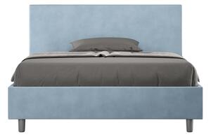 Letto Matrimoniale Francese 140x200 cm Senza Rete Adele Azzurro