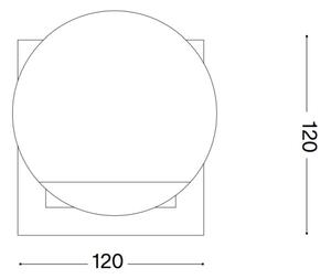 Ideal Lux - Lampada da tavolo LED ANGOLO 1xG9/3W/230V ottone