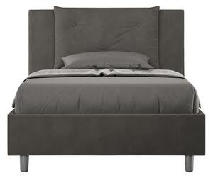 Letto Singolo 80x200 cm Senza Rete Appia Grigio