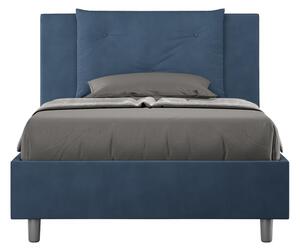 Letto Singolo 80x200 cm Senza Rete Appia Blu